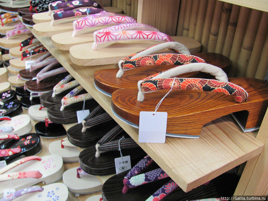 Обувь для гейш и других японок. Япония