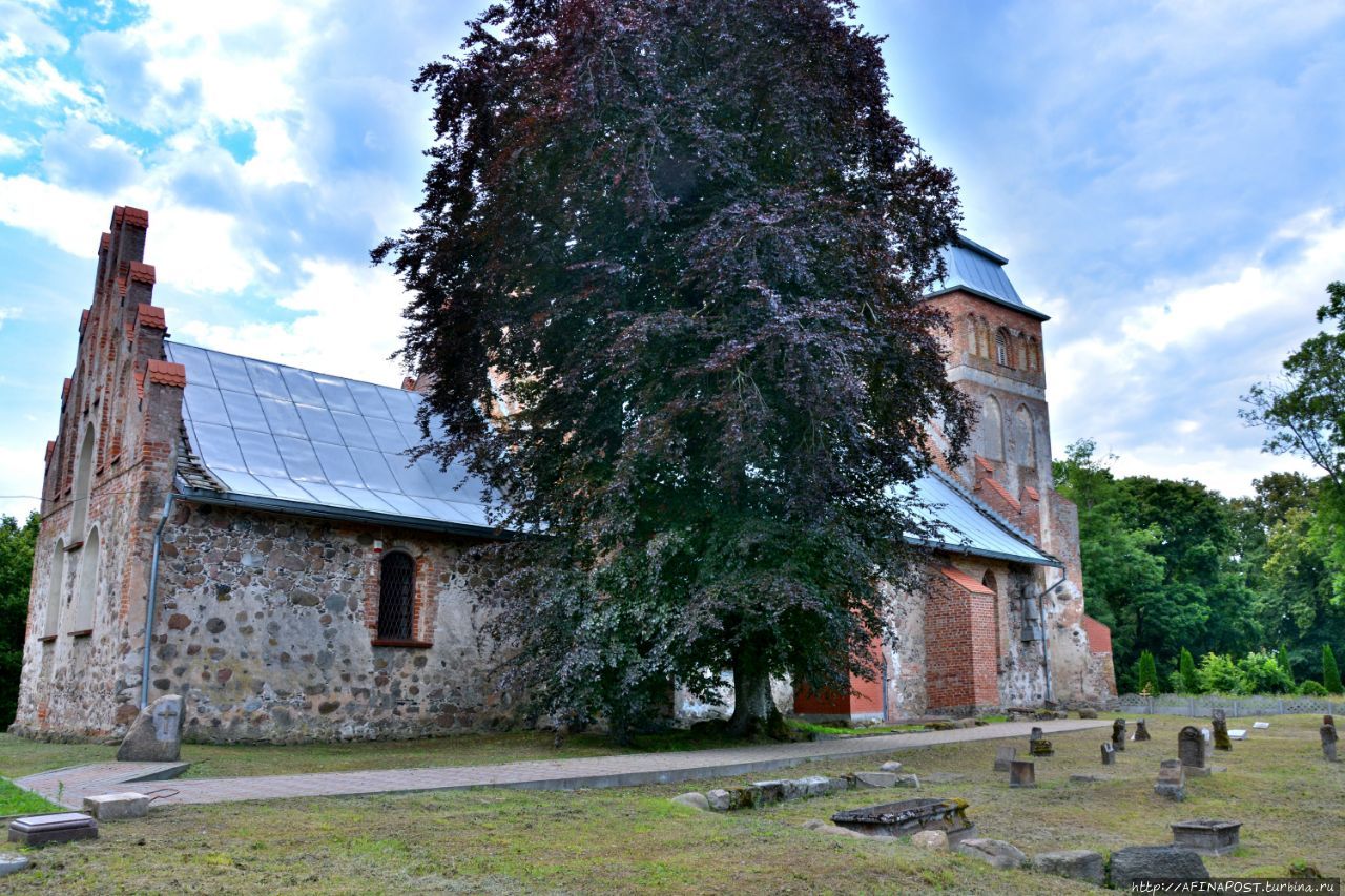 Кирха Гросс-Легиттен Тургенево (Калининградская область), Россия