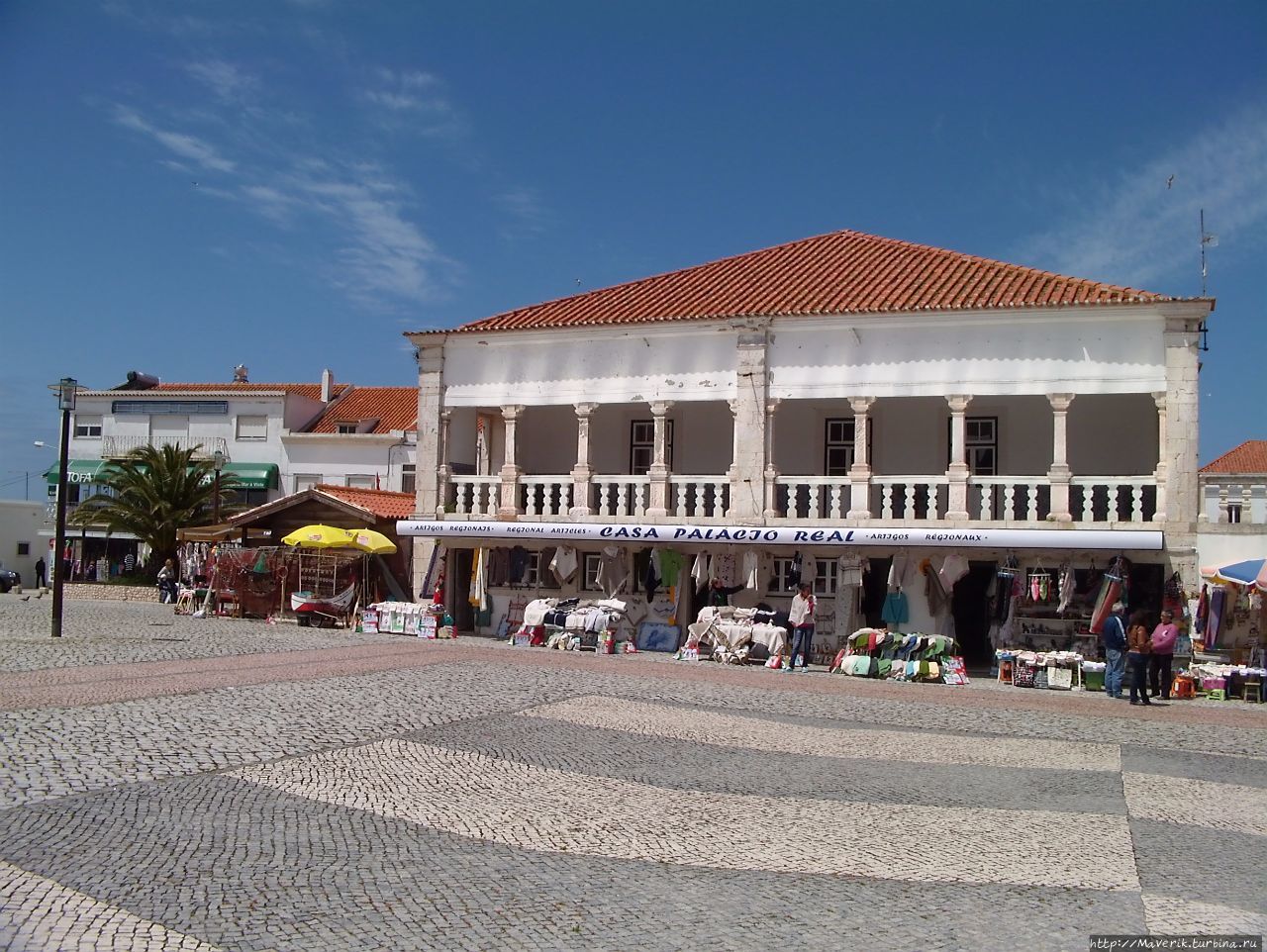 Назаре — прогулка по небольшому городку на берегу Атлантики Назаре, Португалия