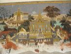 Настенные фрески в комплексе Серебряная Пагода