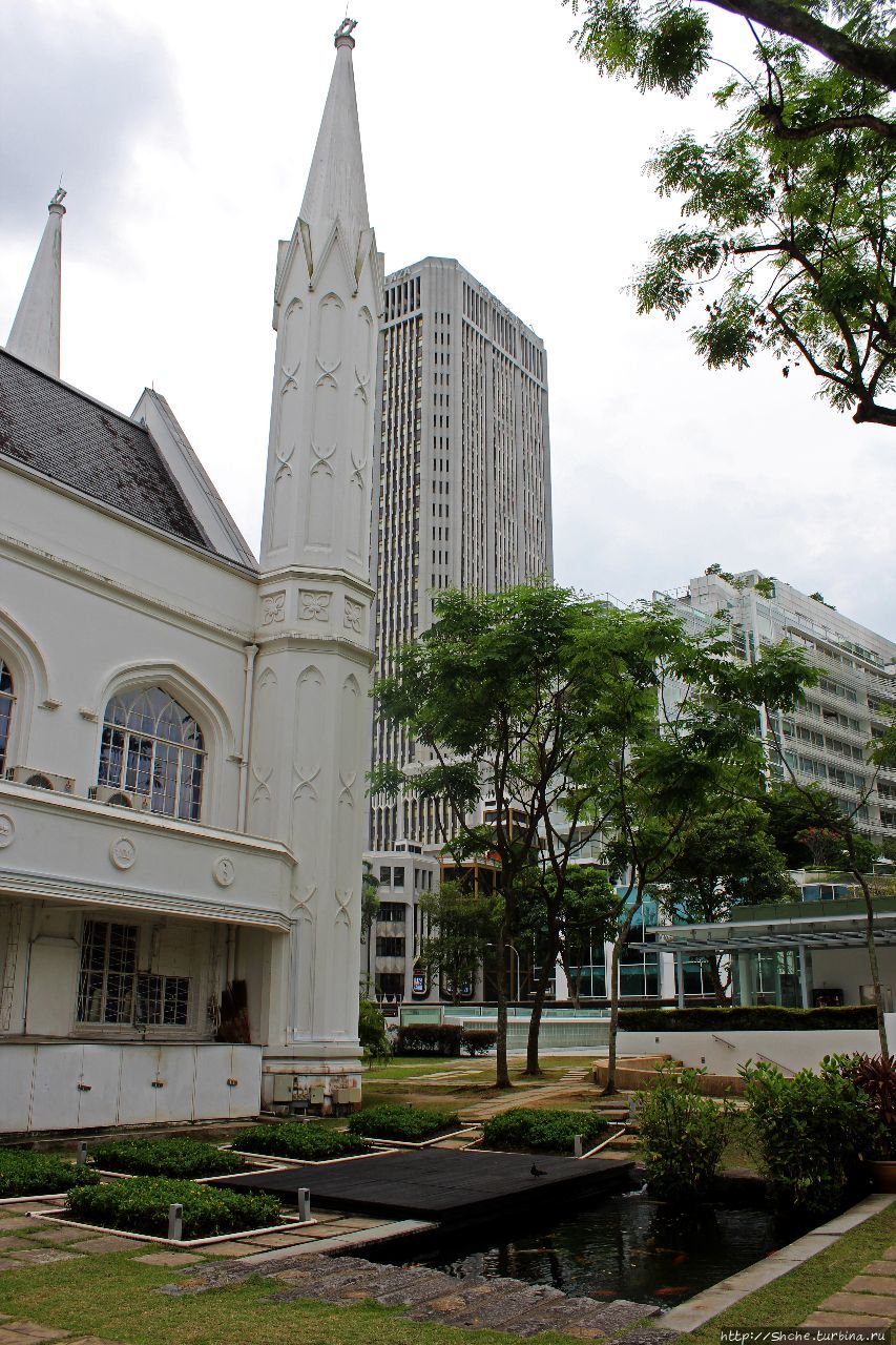 Кафедральный собор Сейнт Эндрю (Святого Андрея) Сингапур (столица), Сингапур (город-государство)