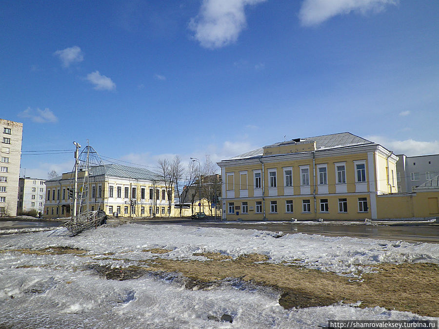 Тихий провинциальный городок Кингисепп, Россия
