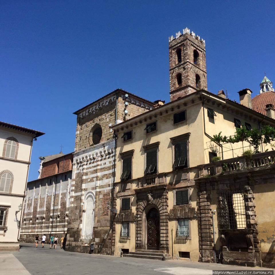 Исторический средневековый центр города Lucca