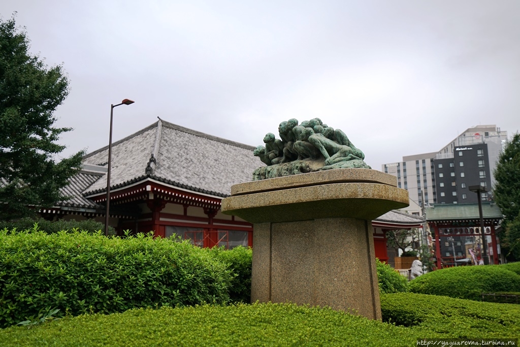 Храм Сэнсодзи Токио, Япония