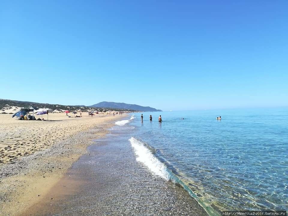 Пляж Пишинас (Арбус) Карбония, Италия