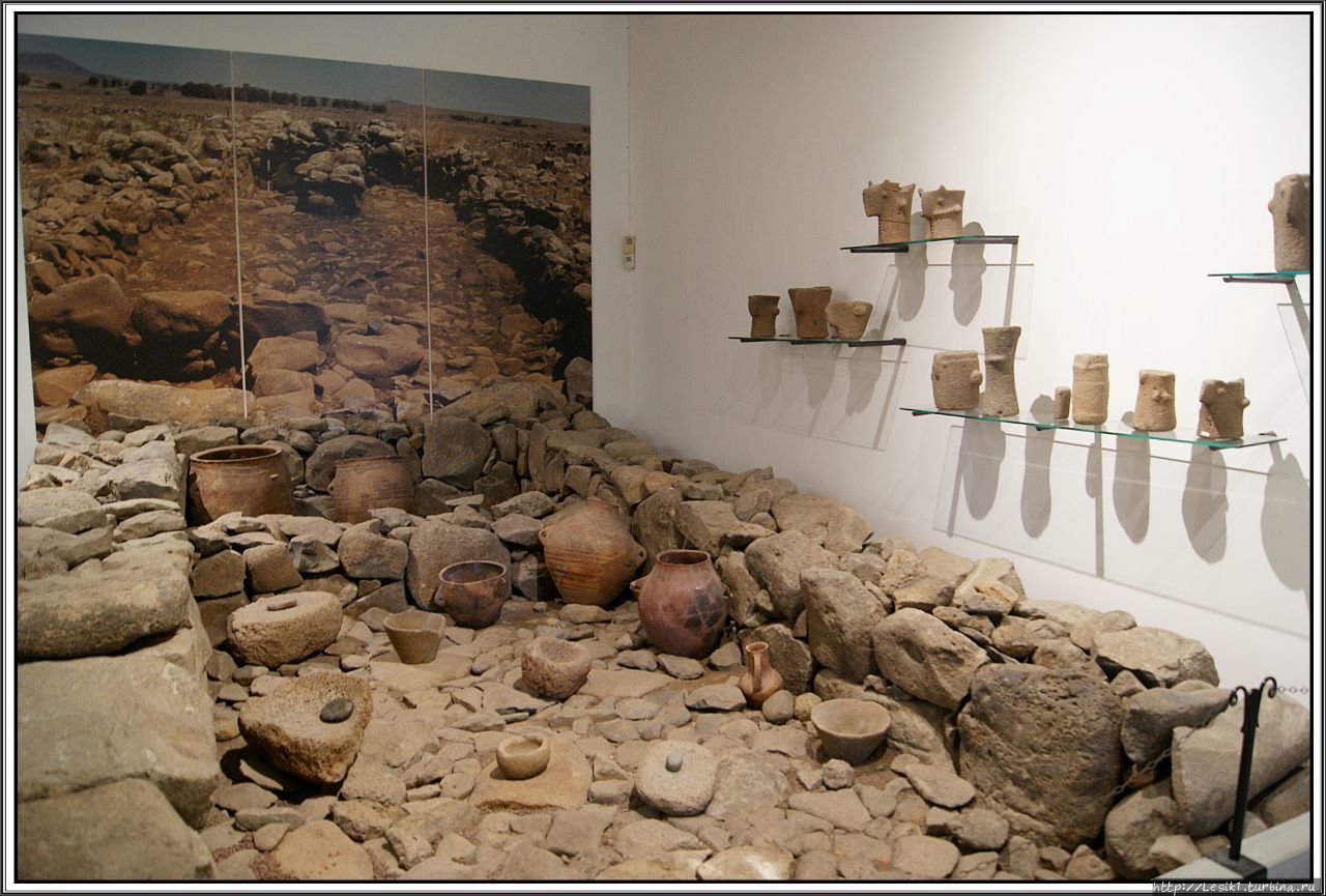 Археологический музей Голан и парк Древний Кацрин Кацрин, Израиль