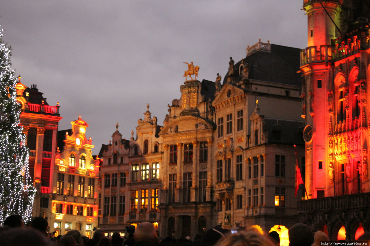 Брюссель перед Новым Годом. Короткая прогулка Брюссель, Бельгия