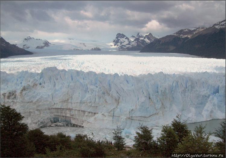 Ледник Перито Морено, Арг