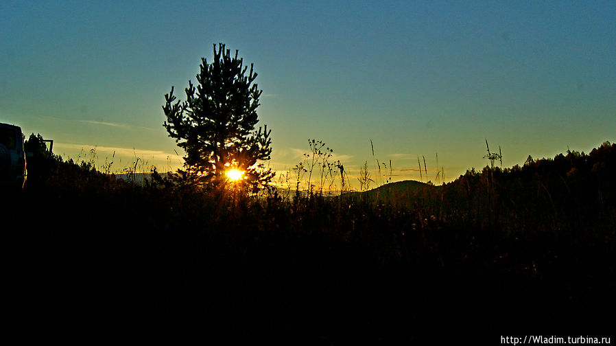 Восход на Баранчинском перевале