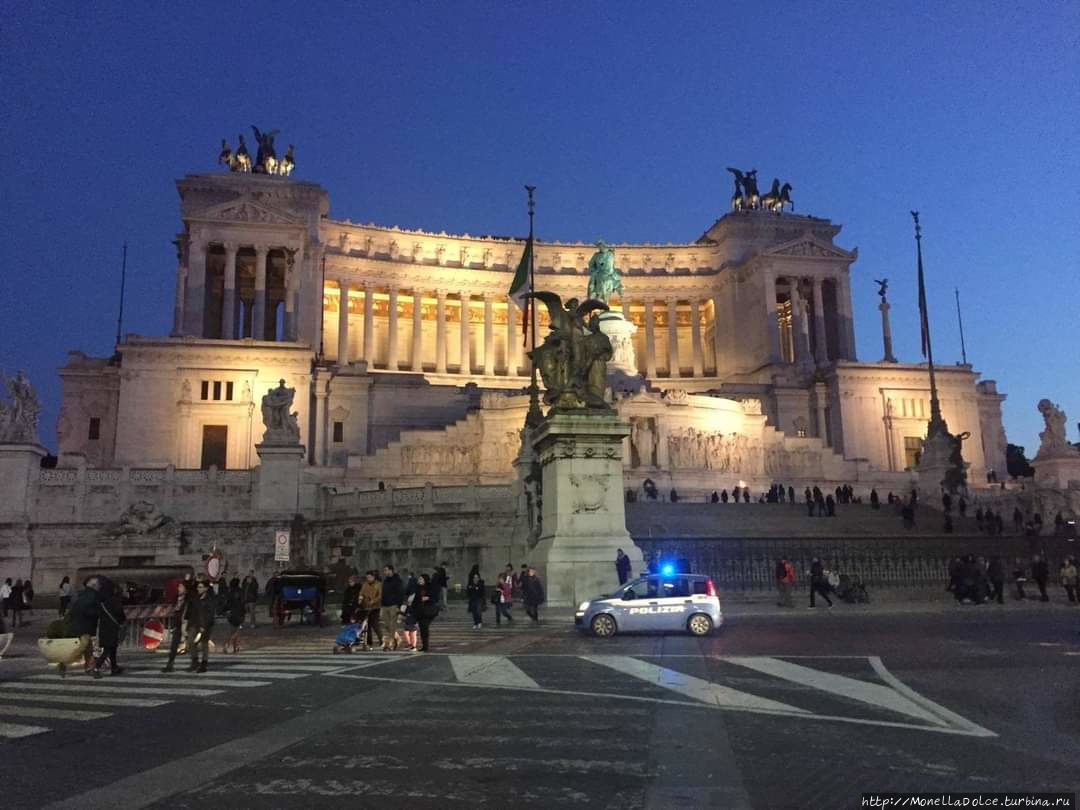 Ночное путешествие в Риме: октябрь 2020 Рим, Италия