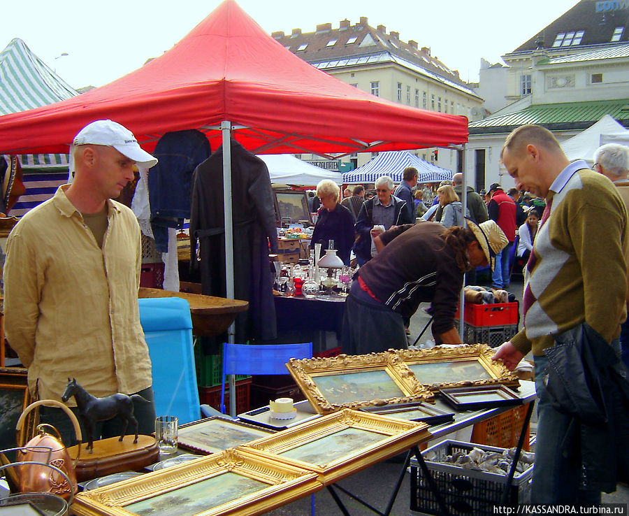 Блошиный рынок в Вене Вена, Австрия