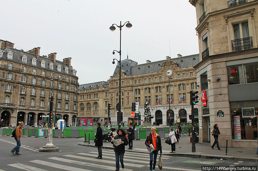 Вокзал Сен-Лазар. В ожидании поезда Париж, Франция