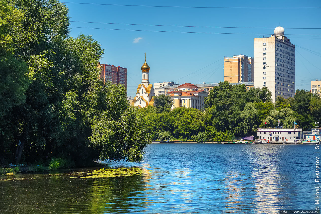 Вид со стороны парка Москва, Россия