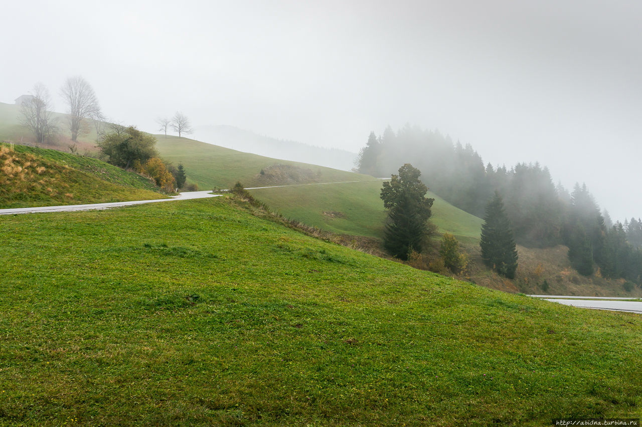 По горам, сквозь туманы... Земля Верхняя Австрия, Австрия