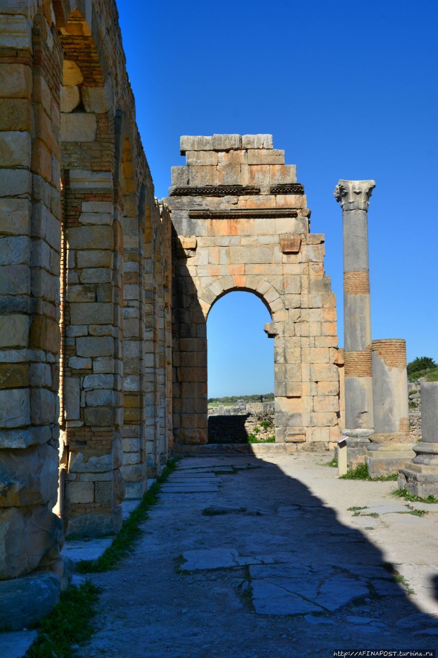 Археологические памятники Волюбилиса Волюбилис (древний римский город), Марокко
