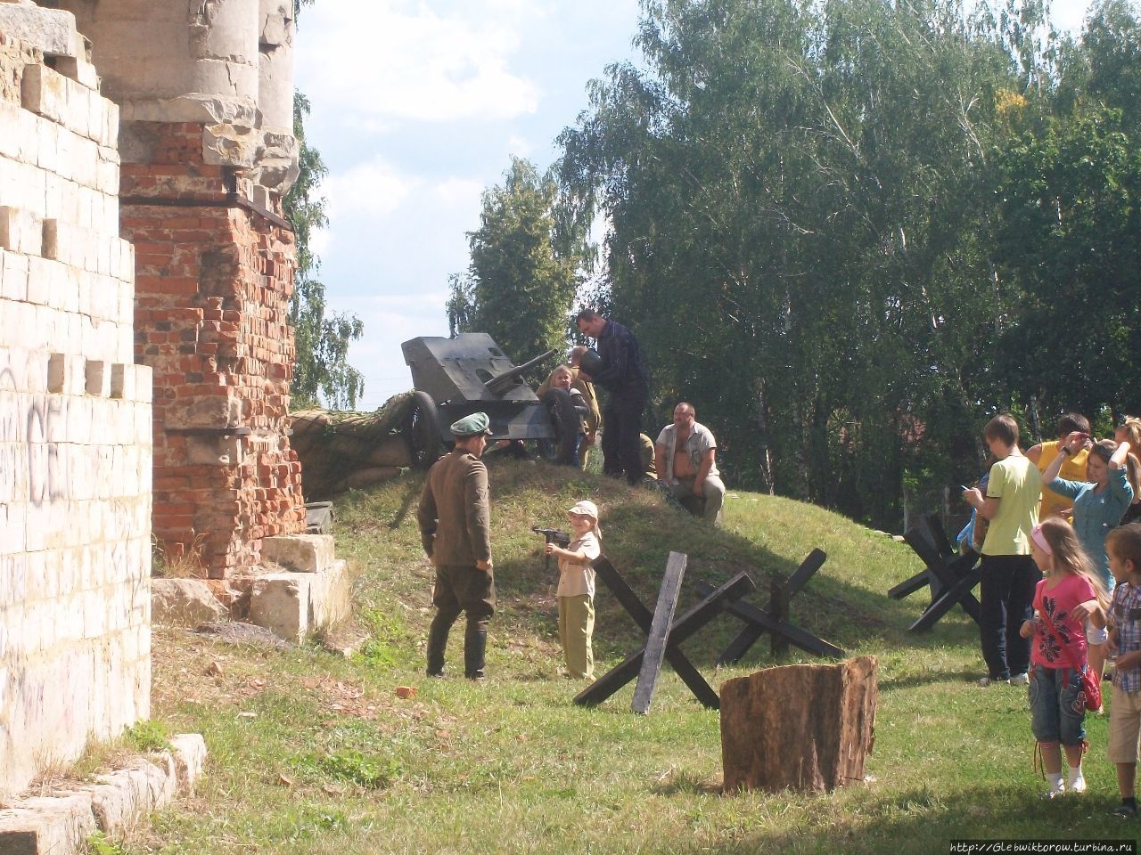 Осмотр немногочисленных достопримечательностей Венёв, Россия