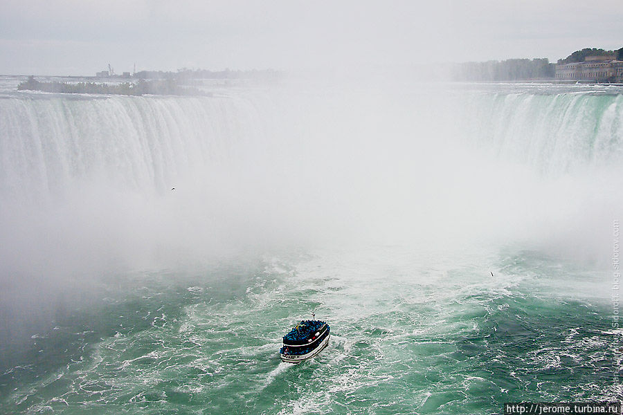 Ниагарский водопад (Niagara Falls). Канада Ниагара-Фоллс, Канада