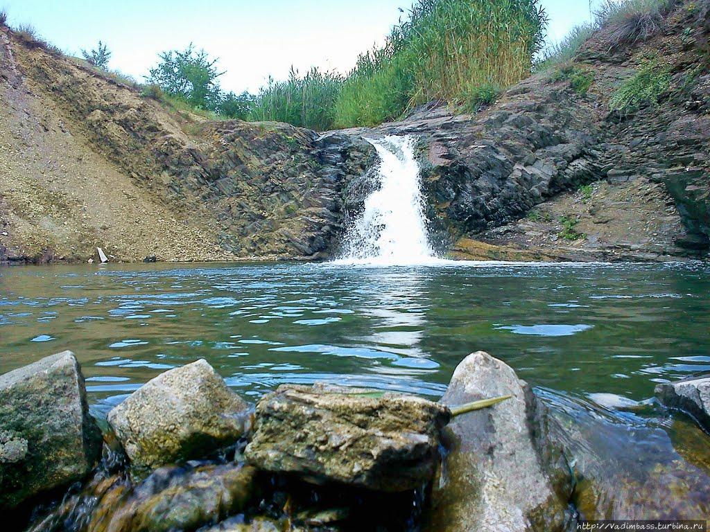 Водопад в Бирюково.Луганская область Луганская область, Украина