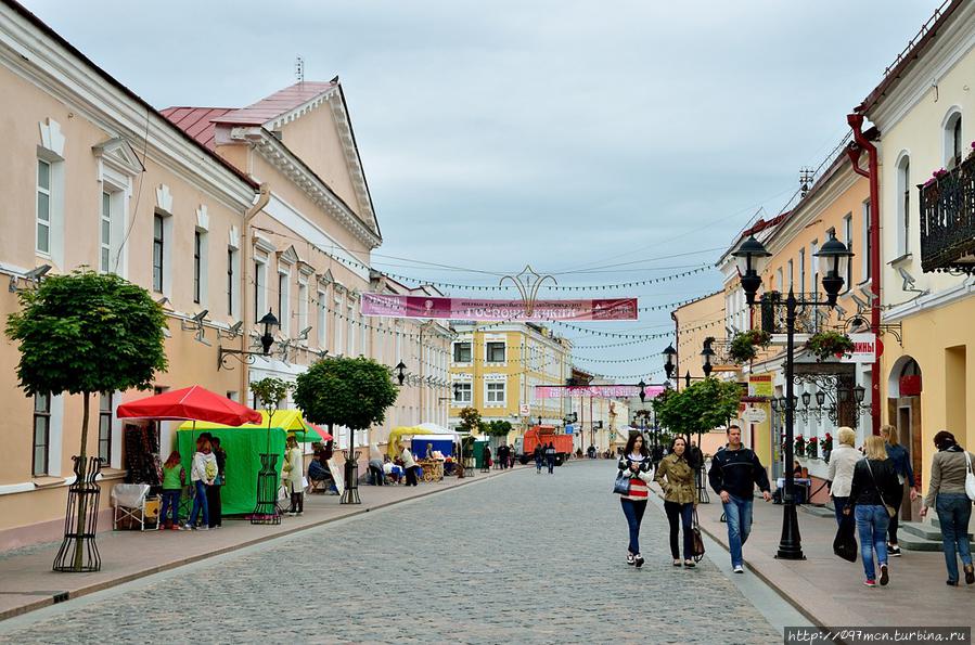 На улице Советской. Я сказал, что очень на Тарту похоже :)