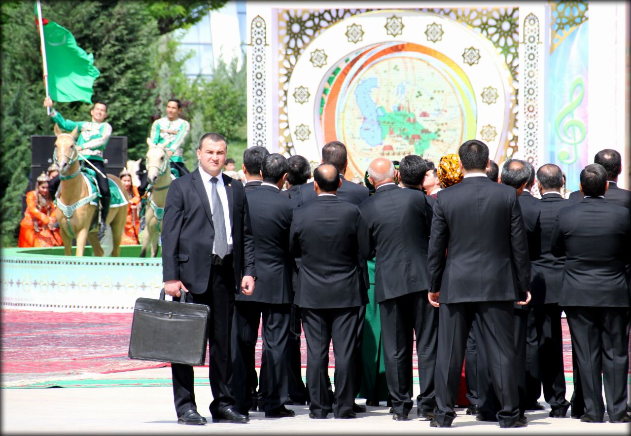 Туркменский праздник «День ахалтекинского скакуна» Ашхабад, Туркмения