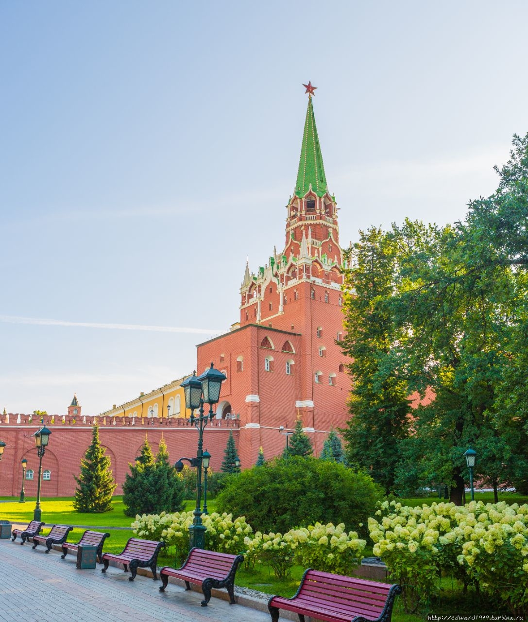 Прогулка по утренней Москве Москва, Россия