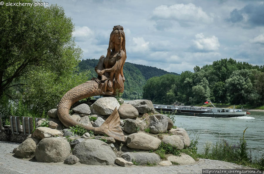 По Дунайской велодороге участок Пассау — Шлёгенер шлинге Шлёген, Австрия