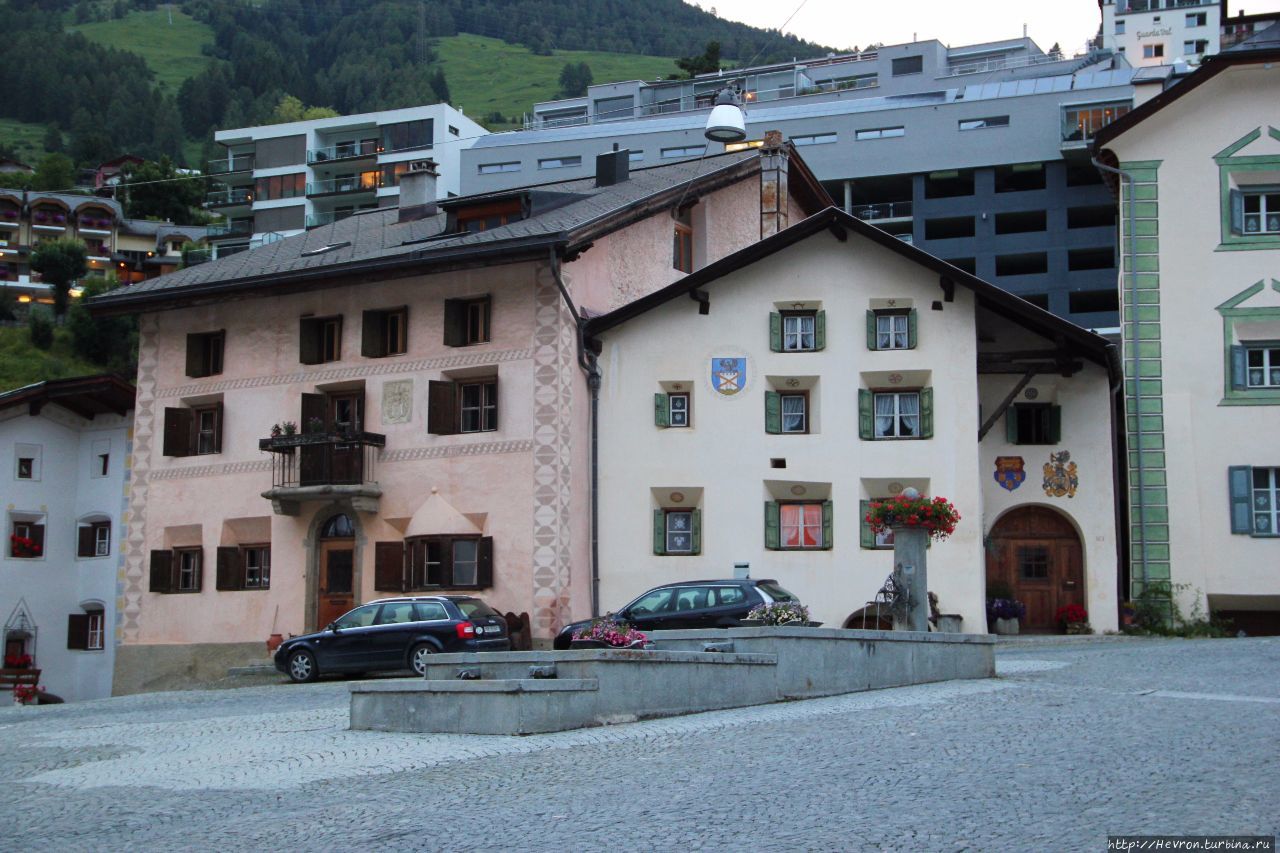 Жемчужина нижнего Энгадина Скуоль, Швейцария