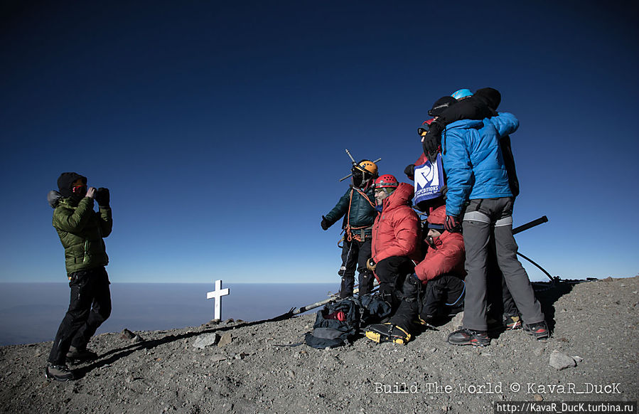 Американские альпинисты Вулкан Орисаба (5636м) Национальный парк, Мексика