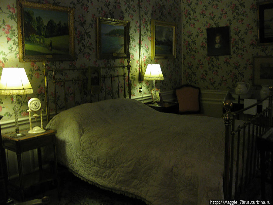 Кровать, на которой Черчилль появился на свет Вудсток, Великобритания