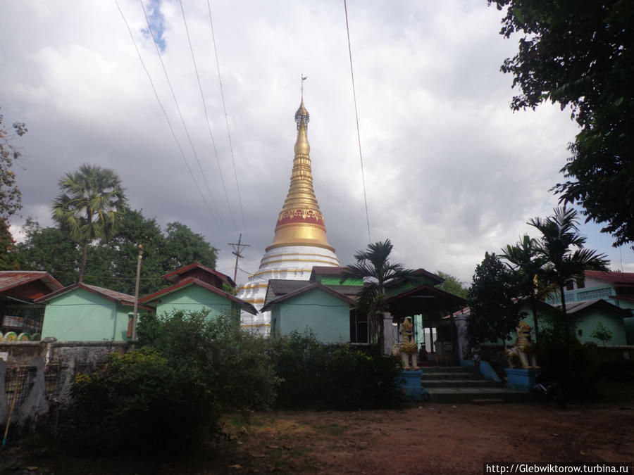 Тханлуин: прогулка по Kyaikalot Pagoda Road Янгон, Мьянма