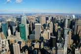 Вид на Манхэттен с Эмпайр Стейт Билдинг