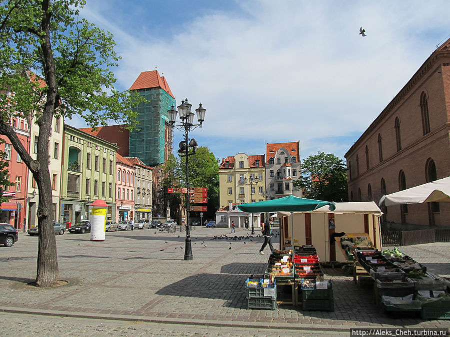 Торунь: старый-новый город Торунь, Польша