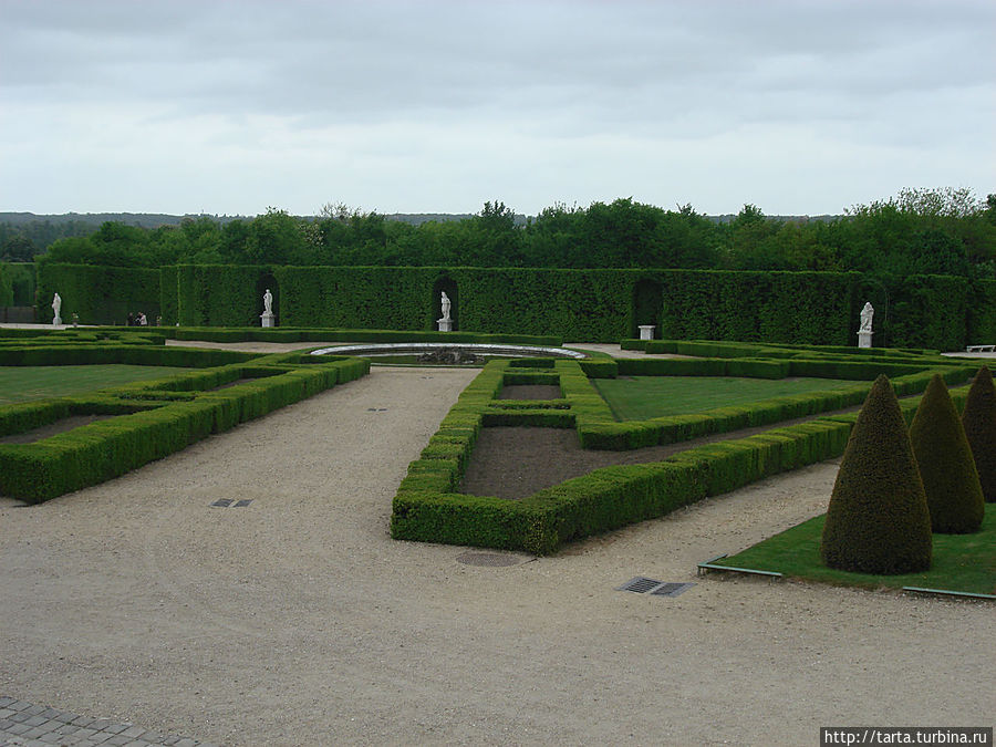 Начало садово-паркового комплекса Версаль, Франция