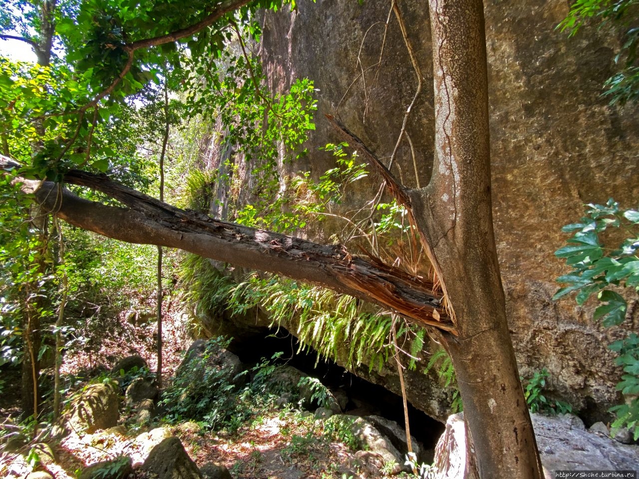 Священная  пещера индейцев улуа Какаопера, Сальвадор