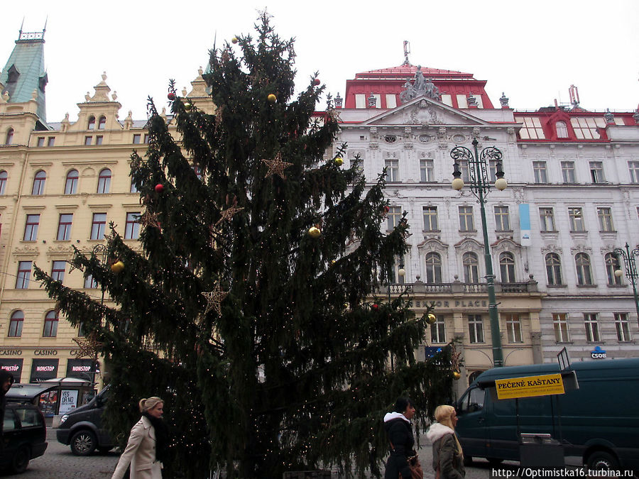 Прага готовится к открытию рождественского сезона Прага, Чехия