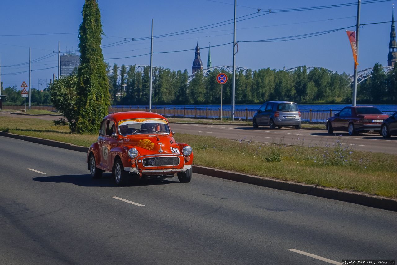 ралли Пекин-Париж... Рига, Латвия