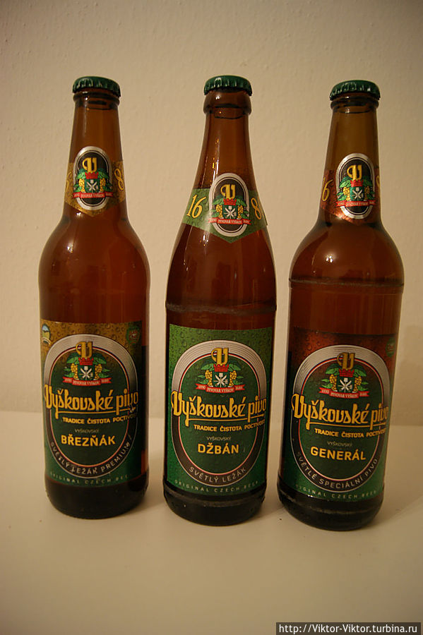 Пиво Центральной Моравии Оломоуцкий край, Чехия
