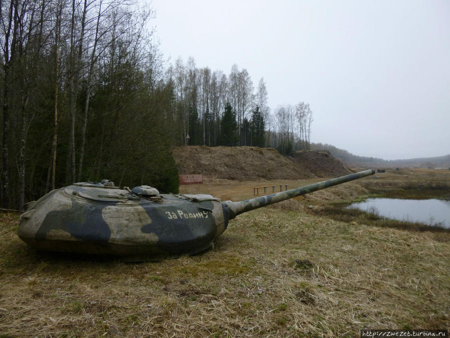 Башня танка Т-54 Санкт-Петербург и Ленинградская область, Россия