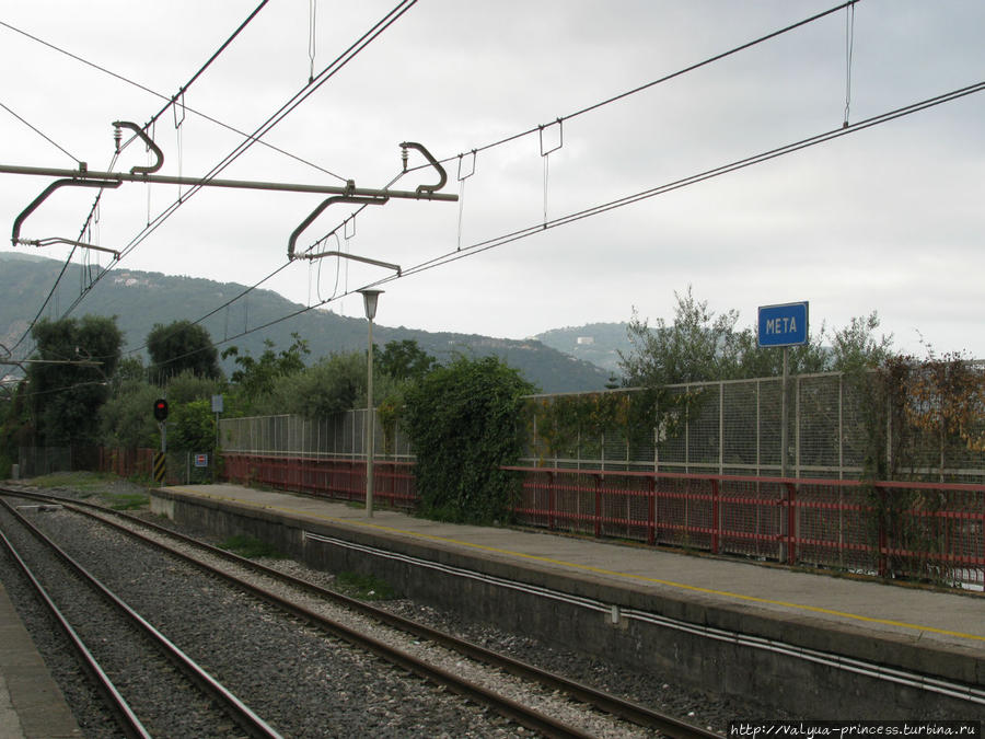 Станция Мета Везувий Национальный Парк, Италия