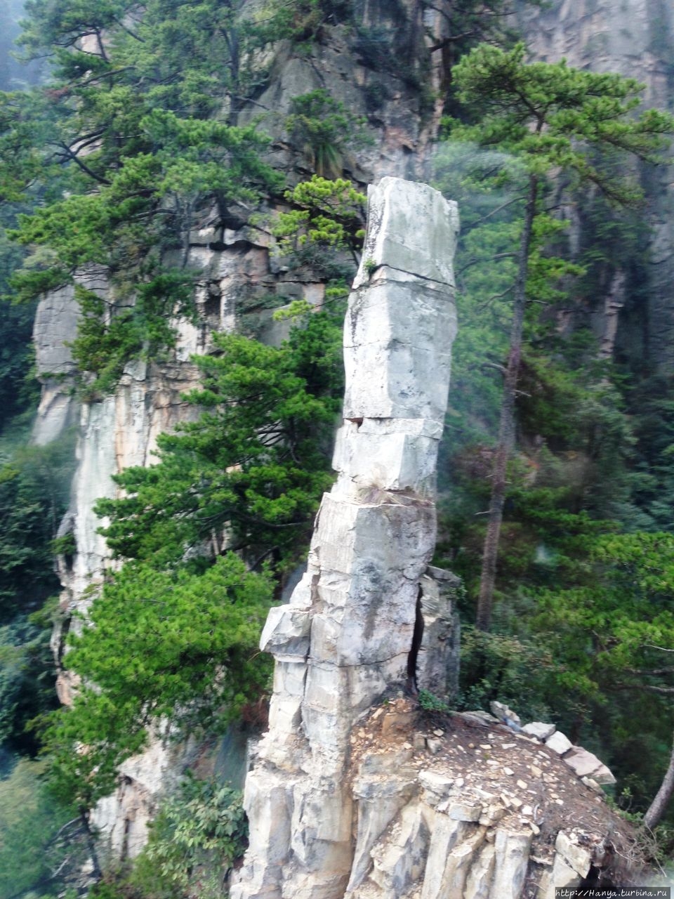 Фуникулер Tianzi Mountain Чжанцзяцзе Национальный Лесной Парк (Парк Аватар), Китай