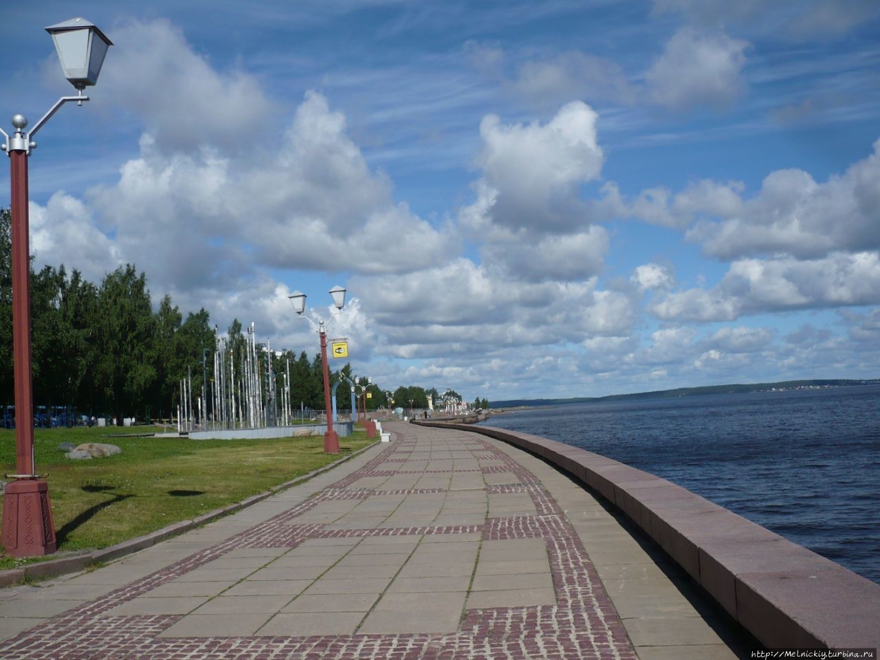 Онежская набережная Петрозаводск, Россия