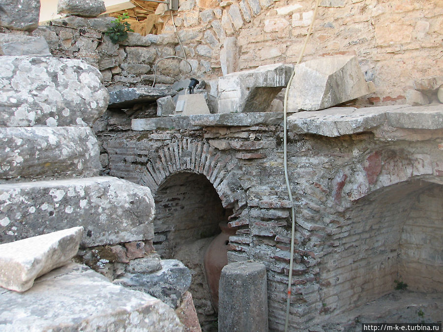 Дома с террасами Эфес античный город, Турция