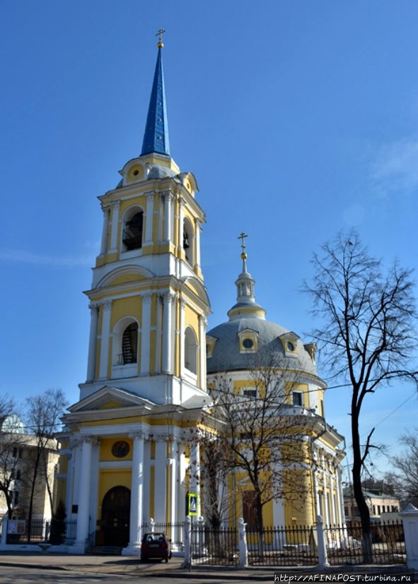 Церковь Вознесения Господня на Гороховом поле Москва, Россия