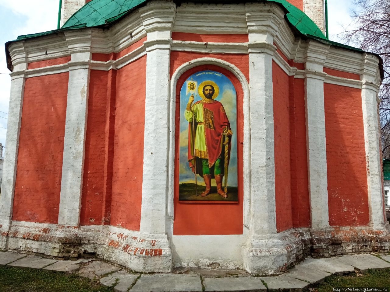 Небольшая прогулка по Красной площади Переславль-Залесский, Россия