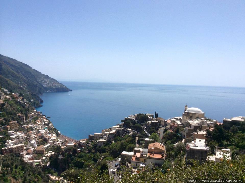 Набережная Lido di Positano Позитано, Италия