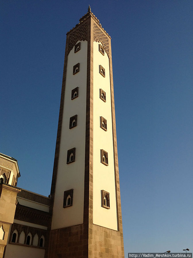 Минарет мечети Мухаммеда V.
