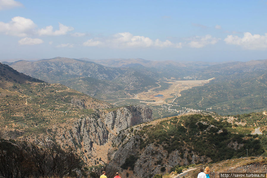 Вид со смотровой площадки Музей Человека Остров Крит, Греция