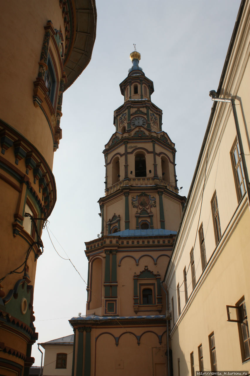 Пряничный Петропавловский собор. Одновременно эта башенка напоминает мне и о европейских соборах Татарстан, Россия