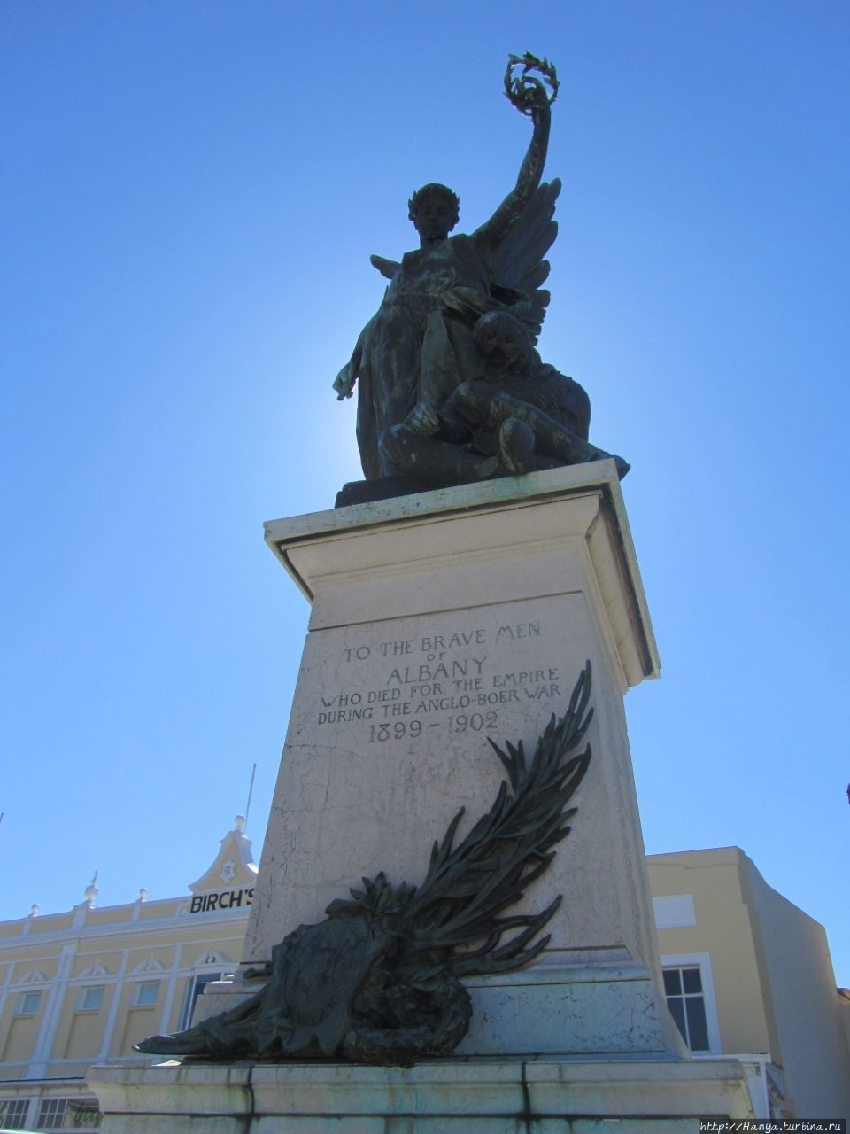 Англо-бурский военный мемориал Грэхэмстаун, ЮАР