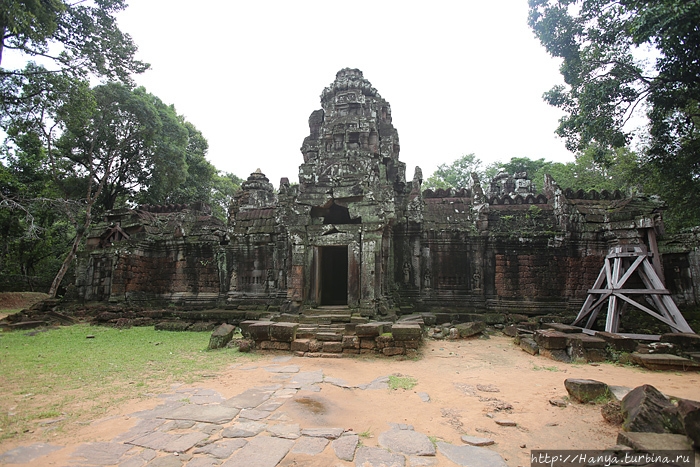 Внутренний дворик храма Та Сом. Фото из интернета
